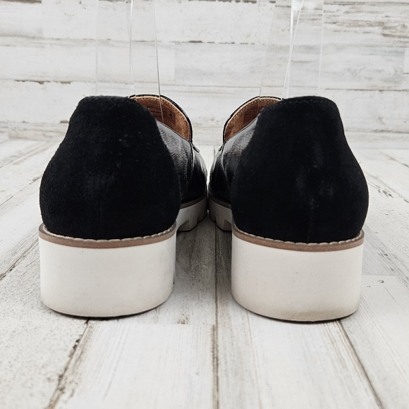 VIONIC Womens Kensley Patent Leather Black Slip-On Loafers Shoes - Picture 5 of 7